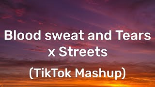 BTS & Doja cat - Blood sweat and Tears x Streets (tiktok, sped up) [Lyrics]