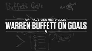 Micro Class: Warren Buffett on Goals