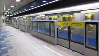 台北捷運321型改裝車往頂埔離開亞東醫院站