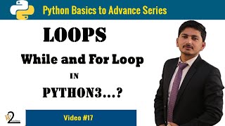 17: Loops (while and for loop) in Python Programming in Urdu/Hindi