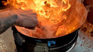 Amazing Hokkien Fried Noodles and Fried Rice Making Skills  /福建炒麵,炒飯達人噴火秀-Taiwan Street Food