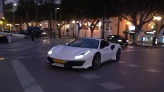 The Prince is Out with his Ferrari 488 Pista in Marbella!