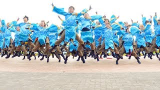 [4K]近畿大学よさこい連 洗心　神戸よさこい2017 マリンピア神戸会場