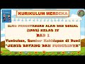 Kurikulum Merdeka : IPAS KELAS 4 TUMBUHAN, SUMBER KEHIDUPAN (JENIS BATANG DAN FUNGSINYA)