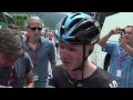 christopher froome extremely happy of the win of peter kennaugh critérium du dauphiné 2015