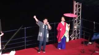 上町よさこい鳴子連 沼津よさこい東海道2013 前夜祭 狩野川 mususukunjp