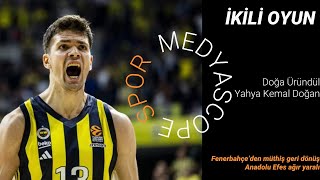 Fenerbahçe'de Devon Hall'un şovu | Saras'ın Marjanovic inadı | Efes'in felaket dış atış savunması