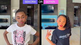 Sekora Or Sefari | Funny Face Filters playtime