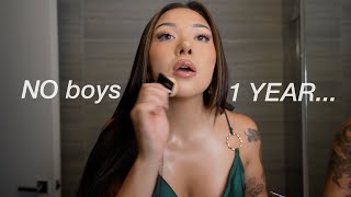 GRWM while I overshare about my boy problems...