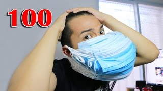 NTN - Thử Đeo 100 Chiếc Khẩu Trang (Try wearing a 100 Mask)