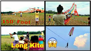 Dragon Kite Flying 1 | ড্রাগন ঘুড়ি | 150 Foot|  Long Kite | Bangladesh Best Kite | Big kite |Pronay