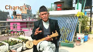 Dad singing HYOLMO song | ' Chhang Lu ' | Sonam Lhosar