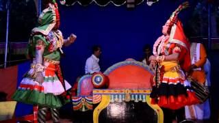 Yakshagana Krishnaleele Kamsa Vadhe 6Padya Kannadikatte krishna Permude Balarama Prakash