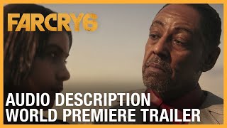 Far Cry 6: [Audio Description] World Premiere Trailer | UbiFWD July 2020 | Ubisoft NA