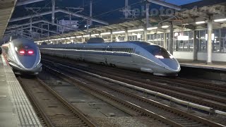 ドクターイエローこだま検測の待ち時間に新幹線を撮影しました Video of Shinkansen bullet trains in Japan