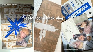 TXT COMEBACK VLOG 🎧 unboxing signed album, chasing that feeling mv reaction