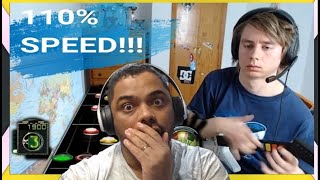 😱😍React : Melhor do Mundo Guitar Hero | Simplesmente Insano !😱😍
