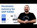 Persistent memory for SAP HANA