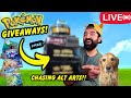 LIVE🔴 Giving Away Pokemon Cards from an EPIC Pokemon Hunt