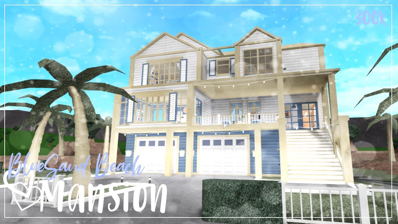 Bloxburg Beach House Mansion