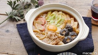 【すぐ麺】心も体もぽかぽかに♪ ピリ辛 味噌煮込みうどん の レシピ 作り方