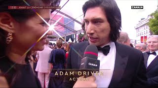 Adam Driver "Il y'a moins de sang dans les autres films"  - Cannes 2019