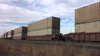 Railfanning the CP Brooks sub in Calgary, Alberta - Train #110 April 22, 2012