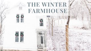 Winter Farmhouse Tour | Taking Down the Christmas Decor