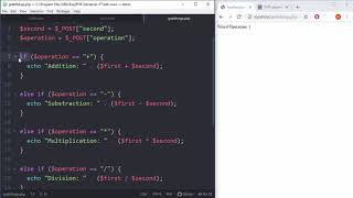 PHP Tutorial - 10 - Calculator in PHP
