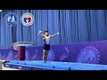 karl jahrel eldrew yulo🥇🇵🇭14.433 vault finals men s artistic gymnastics asian championships