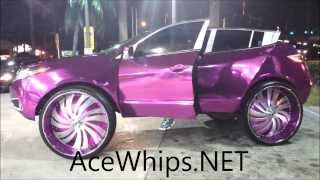 AceWhips.NET- Twon's Chrome Pink Acura ZDX on 32\