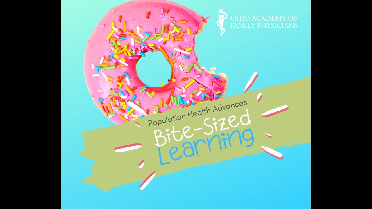 Bite Sized Learning Population Health Advances Youtube