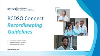 RCDSO Connect: Introduction to RCDSO Recordkeeping Guidelines | February 25, 2026
