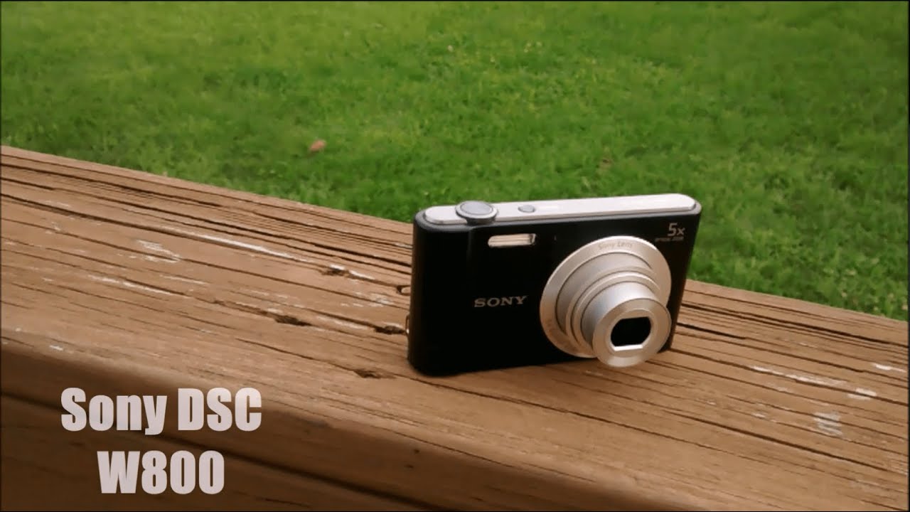 Sony DSC W800 Camera Review! - YouTube