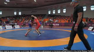 GR EURO2021 U 15 1_2 85kg RUS GADZHIEV – ARM VOSKANYAN