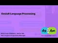 Gestalt Language Processing