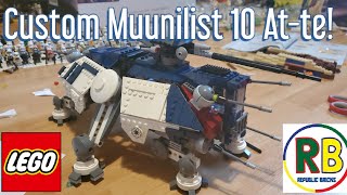 Custom Lego Muunilist 10 At-te! (Republic Bricks)