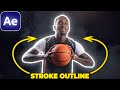 Outline Effect in After Effects | Object Outline Effect