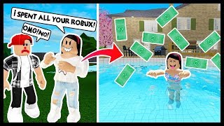 I Hacked My Hater And Deleted His House In Bloxburg Roblox