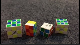 February Unboxing #3: Lefun Stickerless 2x2x3, WitEden 2x2x2 V3, and More QiYi Sails