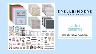 Spellbinders Card Kit of the Month 10 Cards [Beauty is Everywhere] December 2021