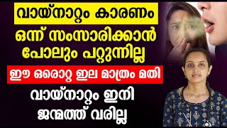 ഈ ഒരൊറ്റ ഇല മാത്രം മതി വായ്നാറ്റം ഇനി ജന്മത്ത് വരില്ല vayinaatam - vayinattam maaran