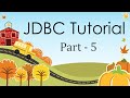 UPDATE/DELETE in MYSQL table using JDBC in Java