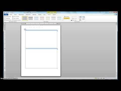 How to split a word document How to split a word document