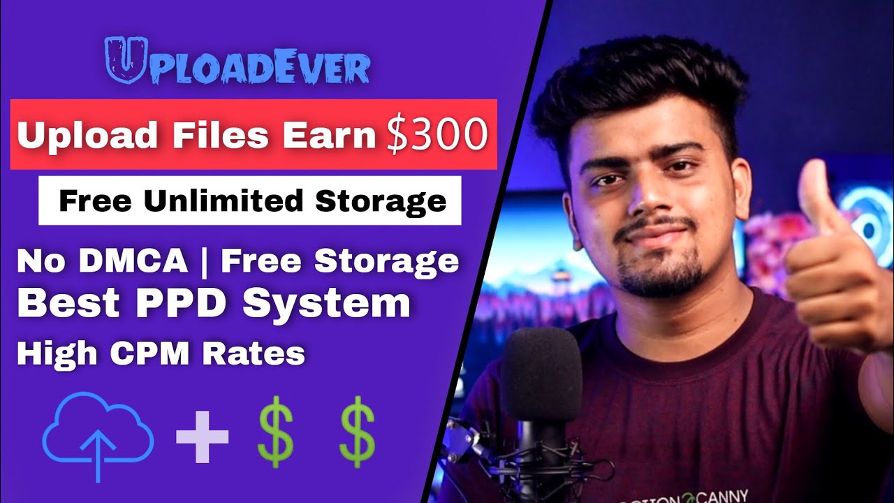 Upload File And Earn 300 Dailyрџ ґbest Ppd Website Free Unlimited Storage