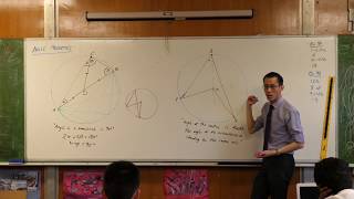 Angle Properties - Circle Geometry (Angle at the centre/circumference)