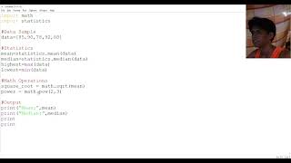 Import math Tutorial