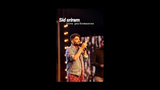 Sid sriram live performance| first award in Thrissur kerala.