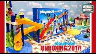 🌈Playmobil Water Park Grand Opening! Review and Play at the aqua park! 🌞 The Playmobil Diaries