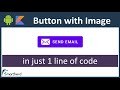 How to add icon to Button in Android (Kotlin). Android Studio Tutorial